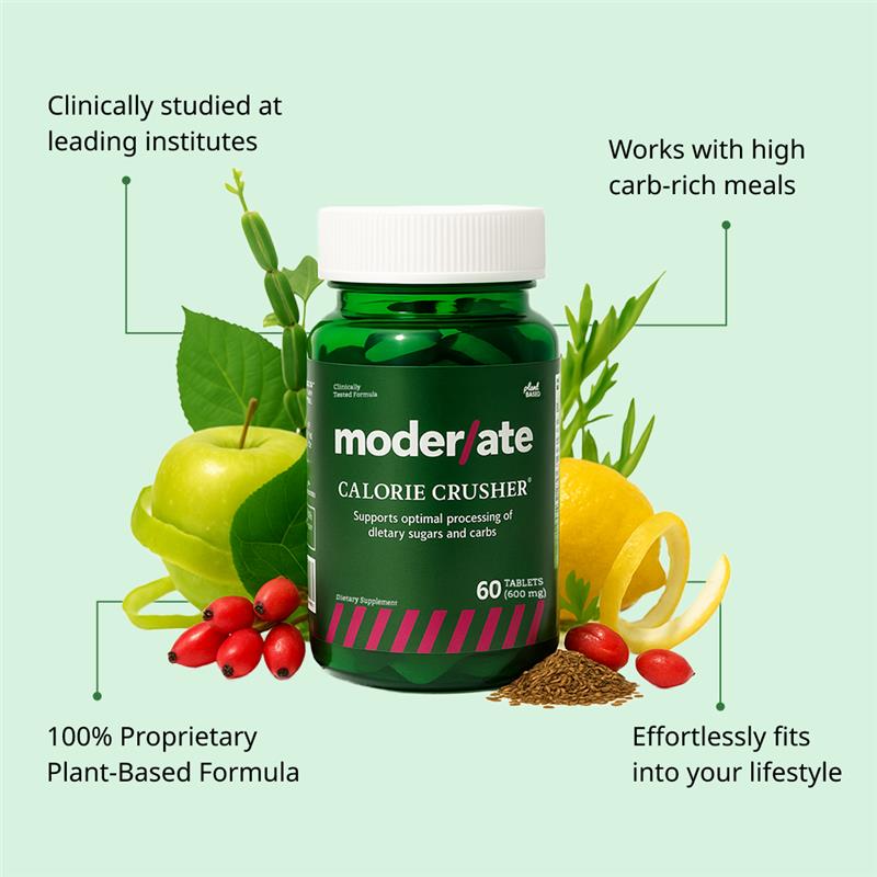 Calorie Crusher – Reduce Carbs & Sugars, Control Cravings & Feel Lighter Naturally