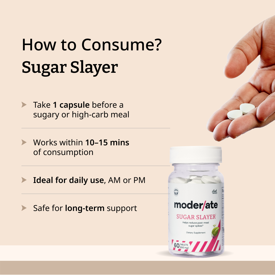 Sugar Slayer | Control Post Meal Spikes